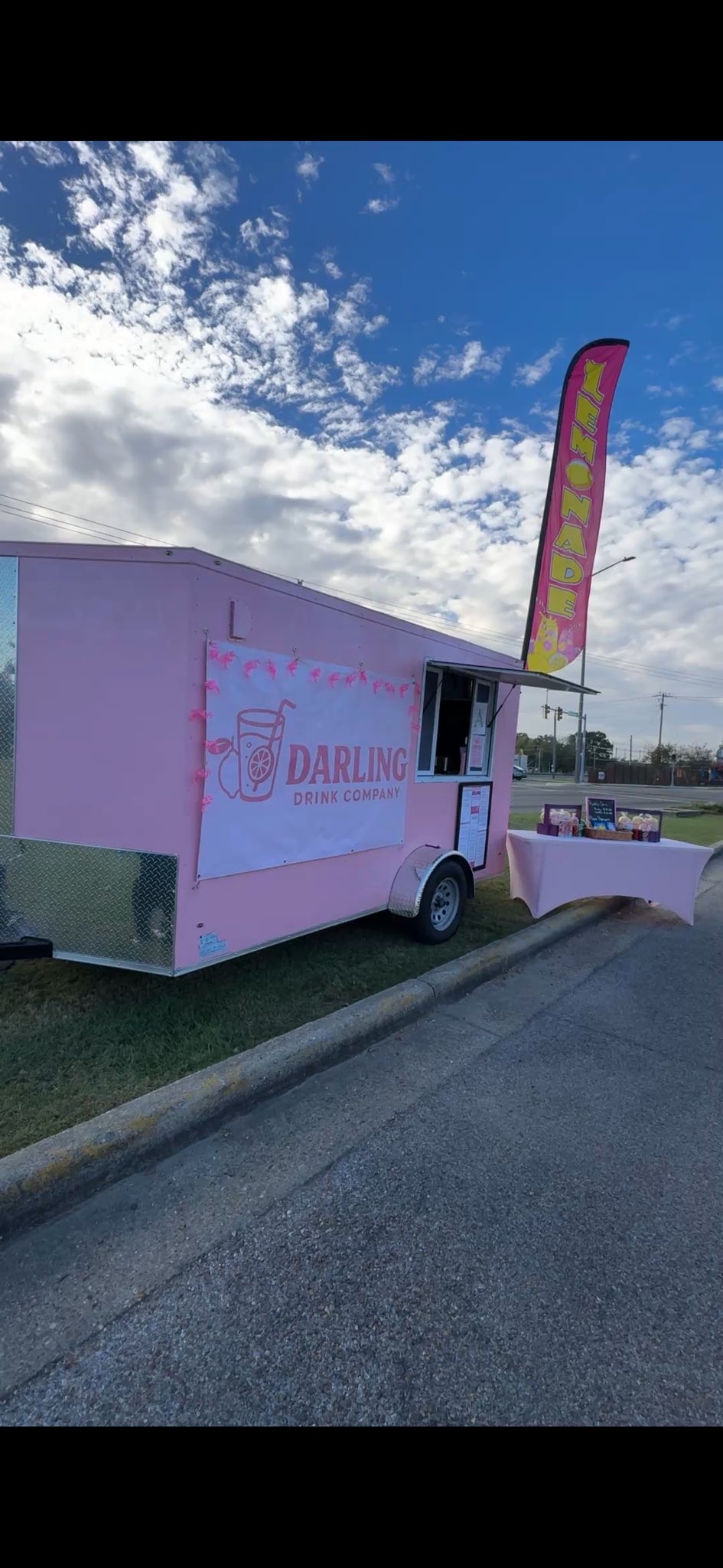 Trailer at outdoor event